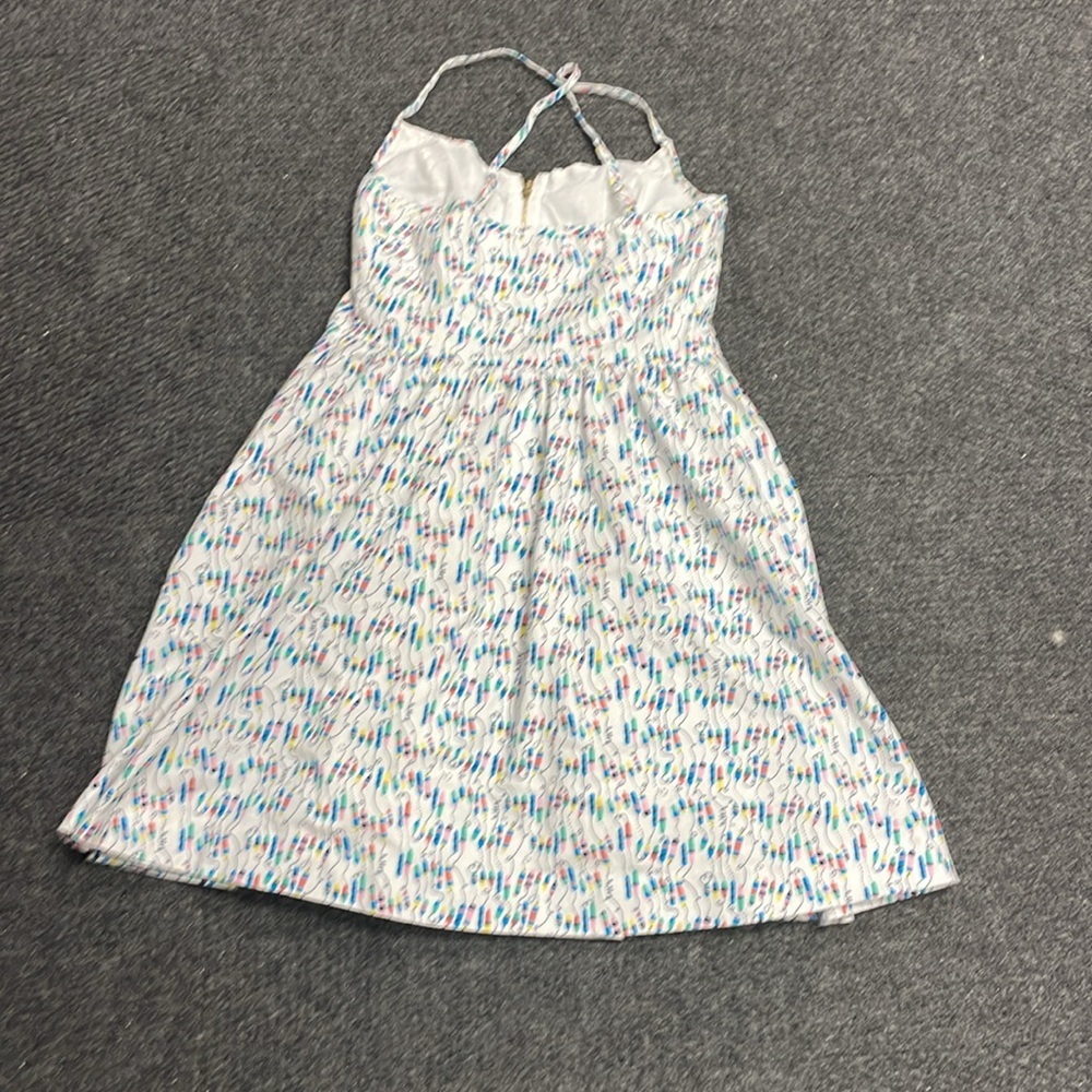 Lilly Pulitzer Alexi Dress in Oh Buoy Nautical Beach Spaghetti Strap Size 2 - Picture 5 of 5